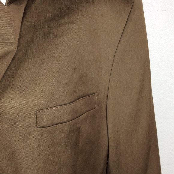 Escada Margaretha Ley Double Breasted 100% Wool Judge Gray Blazer Size EU 38 US6 - Picture 6 of 15